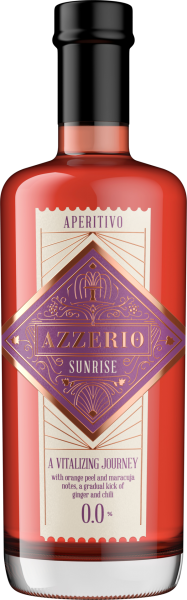 AZZERIO Aperitivo Sunrise 0.0% 70cl