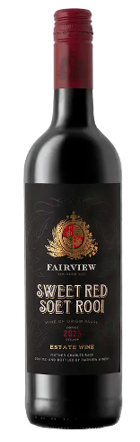 Sweet Red Soet Rooi WO Fairview Winery