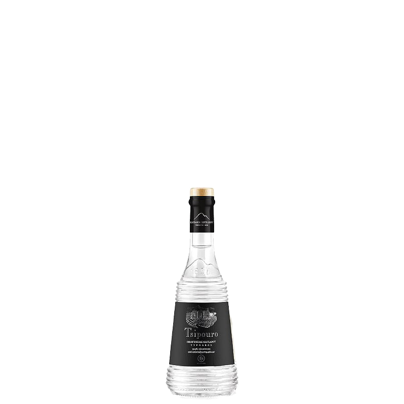 Katsaros Tsipouro ohne Anis – Reiner Traubenbrand 200ml