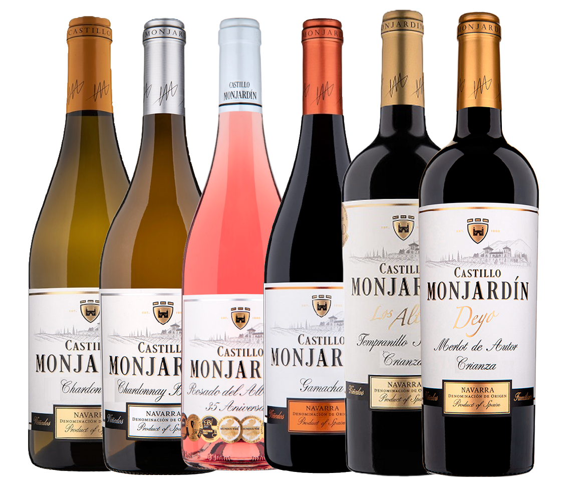 Castillo de Monjardin, Navarra DO, Probierpaket